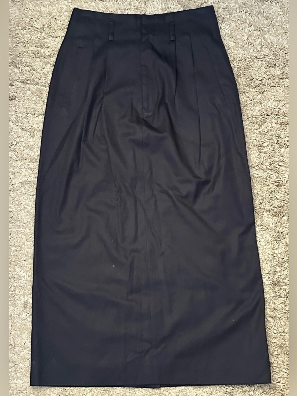 Polo Ralph Lauren Women’s Blue Size 8 4 Pocket Pleated Back Slit A-Line Skirt